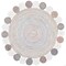 Safavieh 5 x 5 ft. Cape Cod Round Area RugPink & Ivory CAP231U-5R - alternate 3